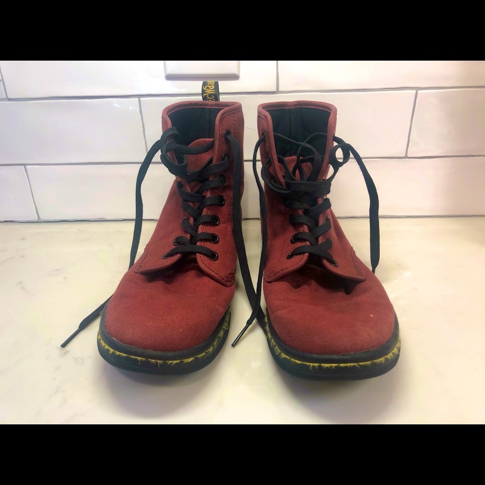 Dr. Martens Red Boots